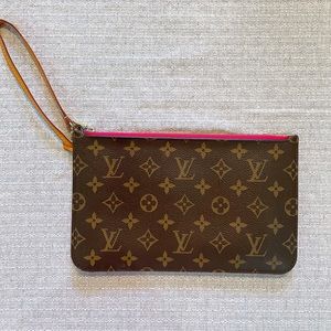 Louis Vuitton Wristlet Pouchette Monogram